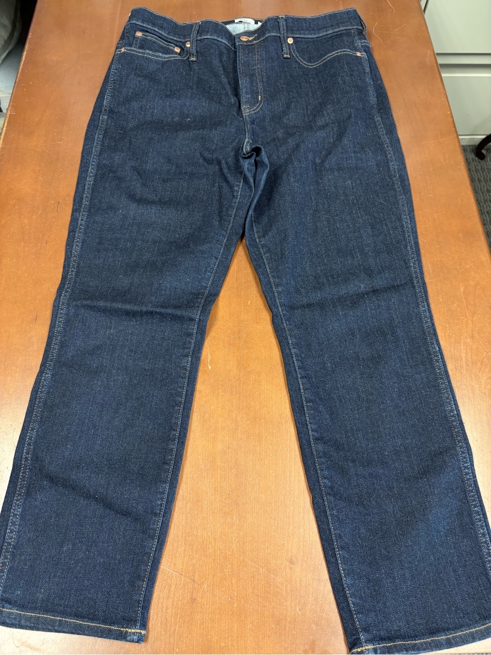 J. Crew Indigo Straight-Leg Jeans